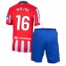 Maillot de foot Atletico Madrid Nahuel Molina #16 Domicile vêtements enfant 2024-25 Manches Courtes (+ pantalon court)